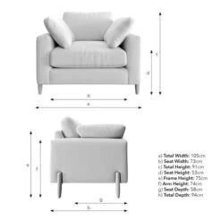 Apollo Multiweave Snuggle Sofa -Habitat Store 30909895 alt09