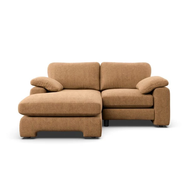 Magnus Vintage Soft Chenille Corner Chaise Sofa 9 Magnus Vintage Soft Chenille Corner Chaise Sofa - Image 7