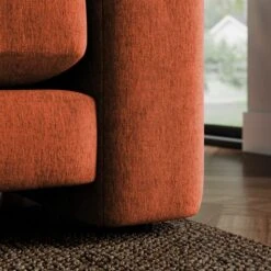 Magnus Vintage Soft Chenille Snuggle Sofa -Habitat Store 30909930 alt03