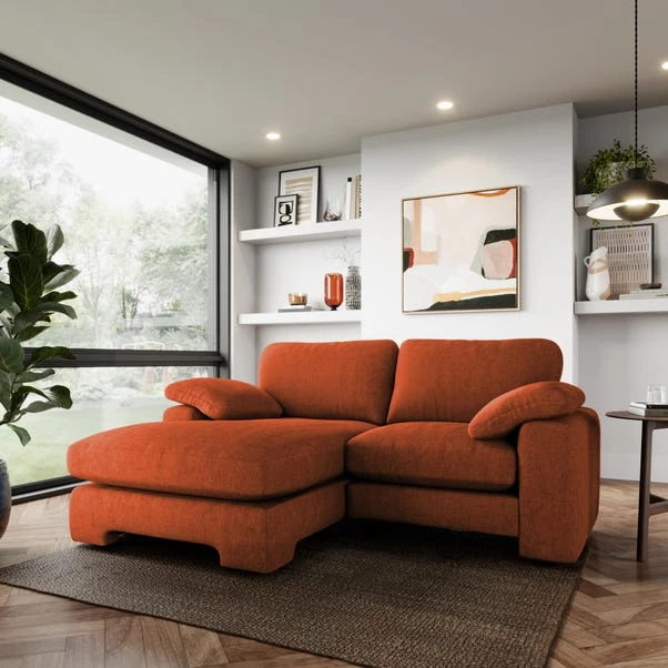 Magnus Vintage Soft Chenille Corner Chaise Sofa 22 Magnus Vintage Soft Chenille Corner Chaise Sofa - Image 20