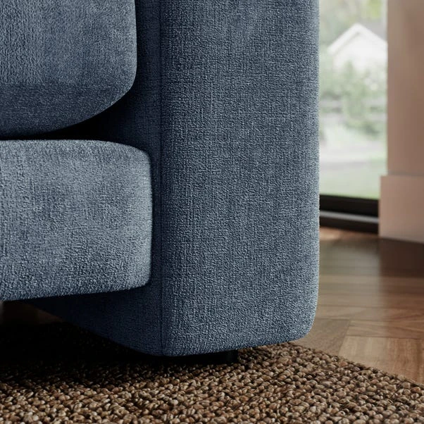 Magnus Soft Textured Chenille Corner Chaise Sofa 15 Magnus Soft Textured Chenille Corner Chaise Sofa - Image 13