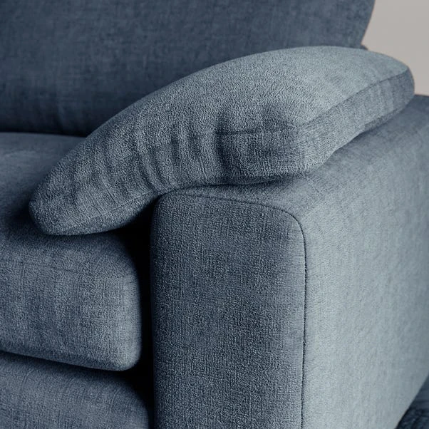 Magnus Soft Textured Chenille Corner Chaise Sofa 16 Magnus Soft Textured Chenille Corner Chaise Sofa - Image 14