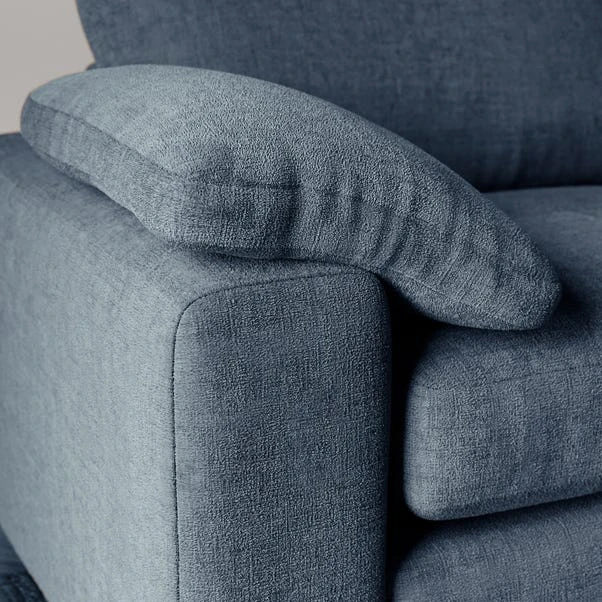 Magnus Soft Textured Chenille Corner Chaise Sofa 7 Magnus Soft Textured Chenille Corner Chaise Sofa - Image 5