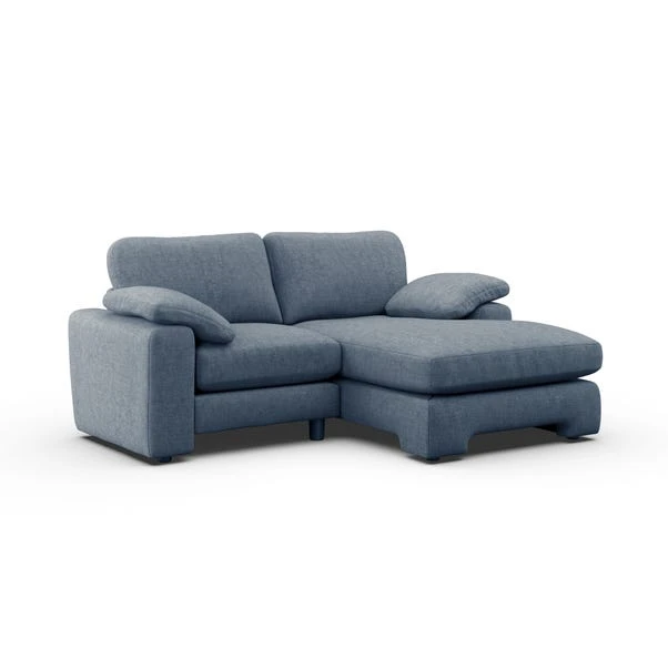 Magnus Soft Textured Chenille Corner Chaise Sofa 8 Magnus Soft Textured Chenille Corner Chaise Sofa - Image 6