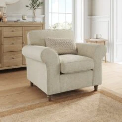 Flori Soft Chenille Armchair 40 Flori Soft Chenille Armchair -Habitat Store 30910880