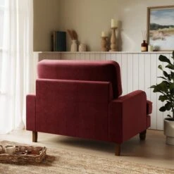 Beatrice Velvet Snuggle Sofa -Habitat Store 30910966 alt01