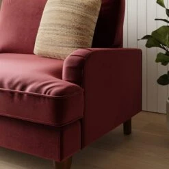 Beatrice Velvet Snuggle Sofa -Habitat Store 30910966 alt02