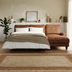 Beatrice Relaxed Faux Leather Corner Storage Sofa Bed 32 Beatrice Relaxed Faux Leather Corner Storage Sofa Bed -Habitat Store 30910982