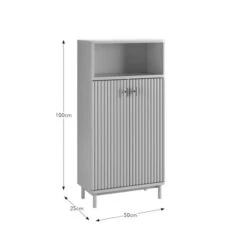 Elsie Tall Bathroom Cabinet -Habitat Store 30911015 alt09