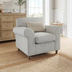 Flori Soft Chenille Armchair 31 Flori Soft Chenille Armchair -Habitat Store 30911060
