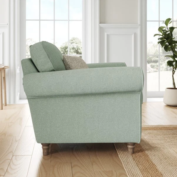 Flori Soft Chenille Armchair 4 Flori Soft Chenille Armchair - Image 2