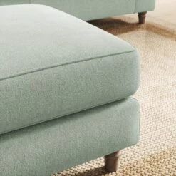 Flori Soft Chenille Footstool -Habitat Store 30911079 alt04