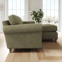 Flori Soft Chenille Corner Chaise Sofa -Habitat Store 30911084 alt01