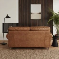 Flori Arizona Faux Leather 2 Seater Sofa 14 Flori Arizona Faux Leather 2 Seater Sofa -Habitat Store 30911091 alt02