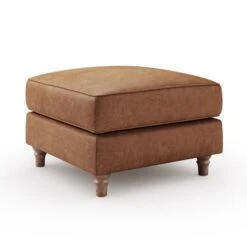 Flori Arizona Faux Leather Footstool 17 Flori Arizona Faux Leather Footstool -Habitat Store 30911099 alt06