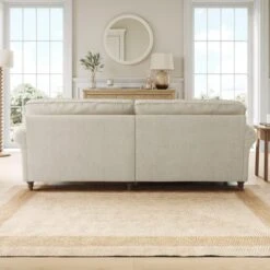 Flori Tonal Plush Chenille Corner Chaise Sofa -Habitat Store 30911135 alt02