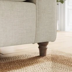 Flori Tonal Plush Chenille Corner Chaise Sofa -Habitat Store 30911135 alt03