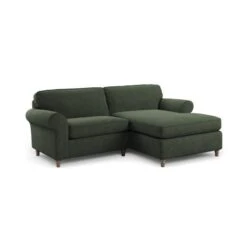 Flori Tonal Plush Chenille Corner Chaise Sofa -Habitat Store 30911144 alt06