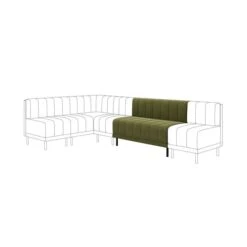 Amali Long Dining Bench, Boucle -Habitat Store 30912436