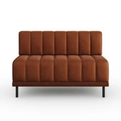 Amali Long Dining Bench, Matte Plush Velvet -Habitat Store 30912451 alt04