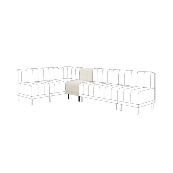 Amali Small Dining Bench, Boucle 10 Amali Small Dining Bench, Boucle - Image 8