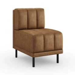 Amali Small Dining Bench, Faux Leather -Habitat Store 30912465 alt05