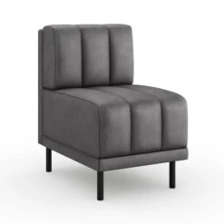 Amali Small Dining Bench, Faux Leather -Habitat Store 30912466 alt05