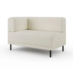 Mae Corner Dining Bench, Boucle -Habitat Store 30912494 alt05