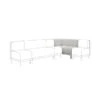 Mae Corner Dining Bench, Textured Weave -Habitat Store 30912497
