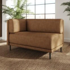 Mae Corner Dining Bench, Faux Leather -Habitat Store 30912503 alt01