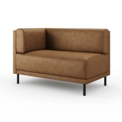 Mae Corner Dining Bench, Faux Leather -Habitat Store 30912503 alt05