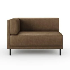 Mae Corner Dining Bench, Faux Leather -Habitat Store 30912505 alt04