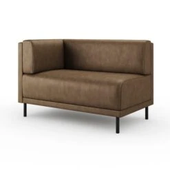 Mae Corner Dining Bench, Faux Leather -Habitat Store 30912505 alt05