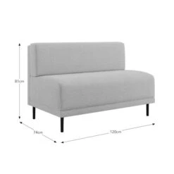 Mae Long Dining Bench, Textured Weave -Habitat Store 30912516 alt09