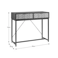 Nixon 2 Drawer Console Table -Habitat Store 30912618 alt09
