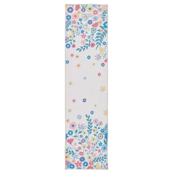 Hallie Floral Washable Runner 7 Hallie Floral Washable Runner - Image 5