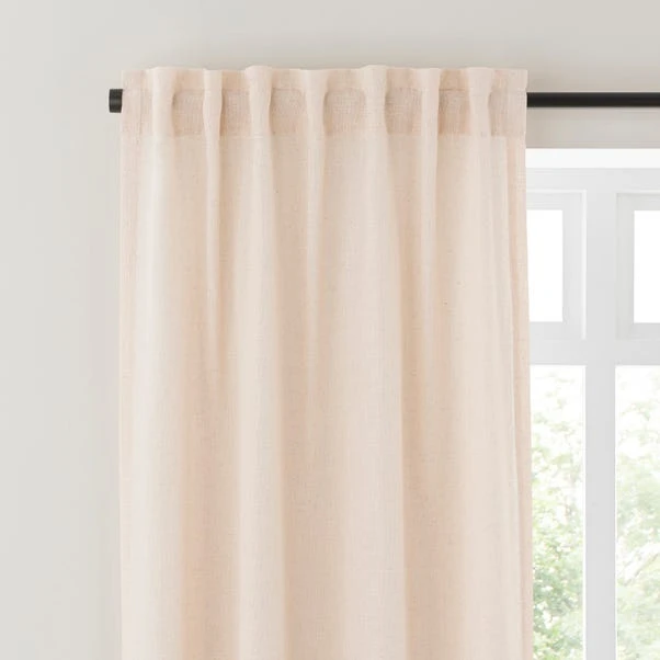 Touch Of Linen Unlined Tab Top Curtains 8 Touch Of Linen Unlined Tab Top Curtains - Image 6