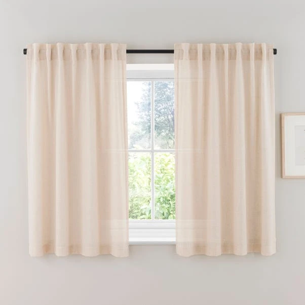 Touch Of Linen Unlined Tab Top Curtains 18 Touch Of Linen Unlined Tab Top Curtains - Image 16