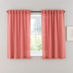 Touch Of Linen Unlined Tab Top Curtains 25 Touch Of Linen Unlined Tab Top Curtains -Habitat Store 30914036 alt05