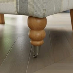 Oswald Grande Check Wingback Armchair -Habitat Store 30914727 alt04