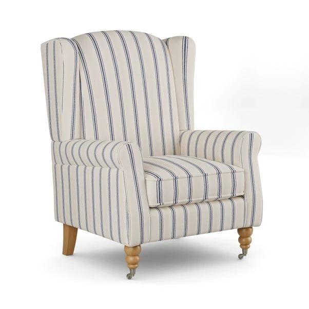 Oswald Folkstone Stripe Grande Armchair 17 Oswald Folkstone Stripe Grande Armchair - Image 15