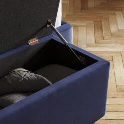 Starla Pleated Velvet End Of Bed Ottoman -Habitat Store 30915368 alt04