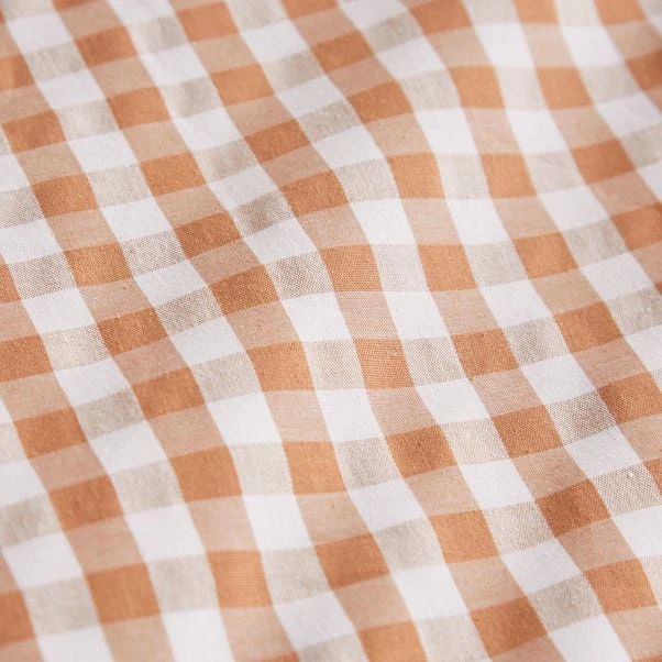 Portloe Woven Gingham Duvet Cover & Pillowcase Set 14 Portloe Woven Gingham Duvet Cover & Pillowcase Set - Image 12