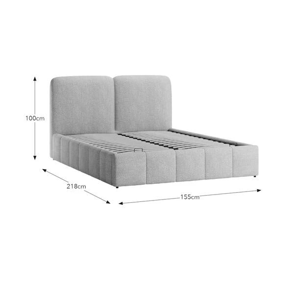 Cloud Boucle Ottoman Bed 9 Cloud Boucle Ottoman Bed - Image 7