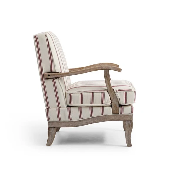 Esme Woven Folkstone Stripe Occasional Chair 7 Esme Woven Folkstone Stripe Occasional Chair - Image 5