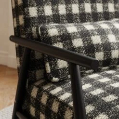 Alpine Boucle Spindle Accent Chair -Habitat Store 30915929 alt02