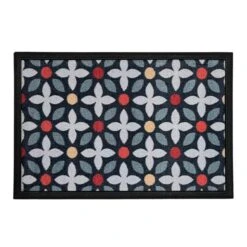Scrape N Sorb Floral Geometric Outdoor Doormat -Habitat Store 30916408 alt04