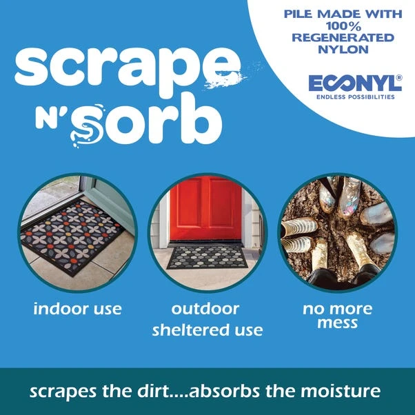 Scrape N Sorb Squares Outdoor Doormat 8 Scrape N Sorb Squares Outdoor Doormat - Image 6