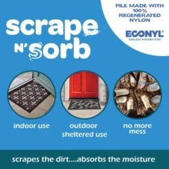 Scrape N Sorb Tile Outdoor Doormat -Habitat Store 30916672 alt05
