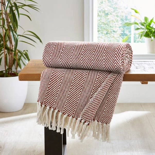 Jenson Herringbone Throw 130cm X 180cm 3 Jenson Herringbone Throw 130cm X 180cm